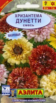 цветы Хризантема Дунетти смесь сортов АЭЛИТА