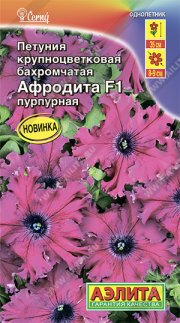 цветы Петуния Афродита пурпурная АЭЛИТА