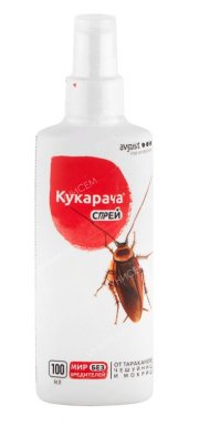 Кукарача СПРЕЙ от насекомых 100 мл (1/50)
