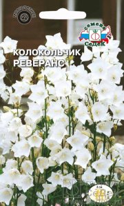 цветы Колокольчик Реверанс (персикол.,белый) СЕДЕК