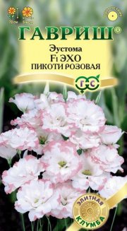цветы Эустома Эхо Пикоти розовая ГАВРИШ