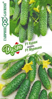 огурец Кураж F1+ Мурашка F1 серия Дуэт ГАВРИШ