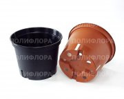 Горшок для орхидеи 1 л  прозр