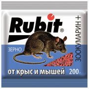 ЗООКУМАРИН Рубит + зерно 200 гр.(1/30)
