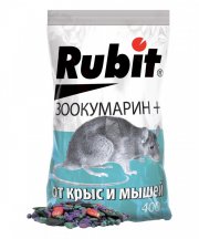 ЗООКУМАРИН Рубит + зерно 400 гр.(1/25)
