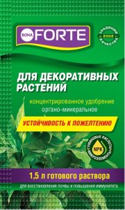 Bona Forte Здоровье 10 мл д/декоративных растений (1/25)