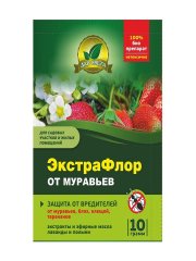 ЭкстраФлор 10 гр от Муравьев,блох,тараканов,клещей (1/200) ЕС