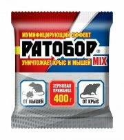 Ратобор зерно MIX ВХ 400 гр (1/16)