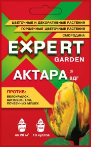 Актара 2 гр  EXPERT GARDEN ДЛЯ ЦВЕТОВ (1/120) Франция