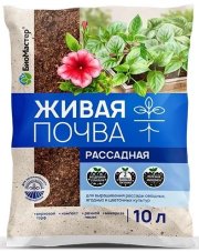 Био Мастер грунт Живая ПОЧВА, РАССАДЫ, 10л (1/5)