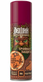 Аэрозоль Леший Тройная Защита 150 мл (1/24) Бордовый