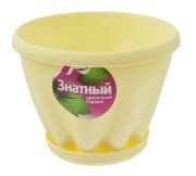Горшок Знатный d-320 11 л желт