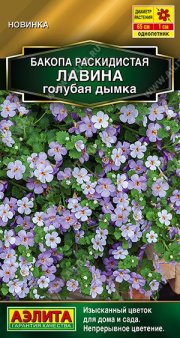 Цветы Бакопа Лавина голубая дымка раскидистая АЭЛИТА