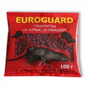 EUROGUARD гранулы от крыс и мышей 100 гр(1/70)